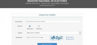 POLÍTICA – Elecciones 2015 | SEPA DONDE VOTA