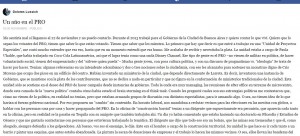 Una ex empleada del PRO advierte en una carta abierta sobre lo peligroso de lo que se viene con Macri.