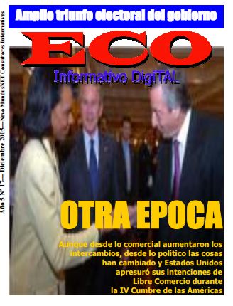 Revista ECO INFORMATIVO n° 17, año 2005. Cuando todo cambió.