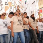 Milagro Sala es la primera detenida política del Gobierno de Macri.