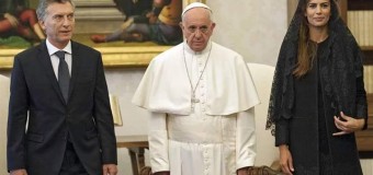 EDITORIAL – Régimen | El Papa Francisco rechazó una “donación” de Macri.