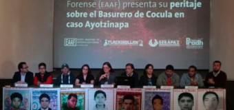 REGIÓN – México | Los 43 normalistas de Ayotzinapa no fueron quemados en el basurero de Cocula, según peritos argentinos