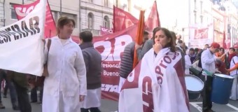 BUENOS AIRES – Trabajadores | Otro paro de 24 horas de los trabajadores de la salud bonaerense.