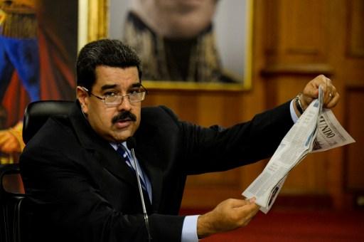 Presidente Nicolás Maduro. Denuncia intentos golpistas.