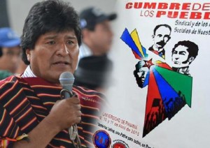 Evo Morales, Presidente del Estado Plurinacional de Bolivia estará presente en la Cumbre de Panamá.