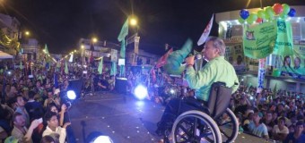 REGIÓN – Ecuador | Una multitud acompañó a binomio oficialista Lenin Moreno y Jorge Glas en su cierre de campaña en Guayaquil