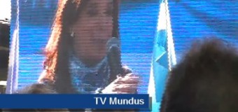 TV MUNDUS – Noticias 232 | Cristina Fernández lanzó el Frente Unidad Ciudadana