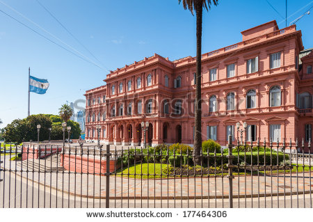 Casa Rosada, sede del Gobierno Nacional.