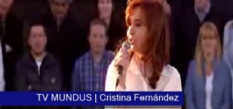TV MUNDUS – Noticias 237 | Lanzamiento de Cristina Fernández para frenar el ajuste