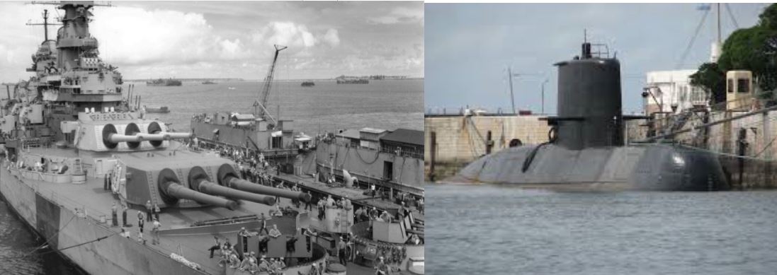 El submarino habría estado haciendo maniobras con Estados Unidos sin la autorización del Congreso. 
