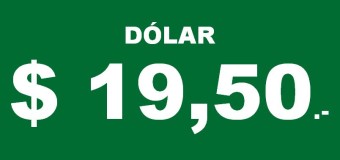 ECONOMÍA – Régimen | Las cuevas de la City venden el dólar a $ 19,50.-