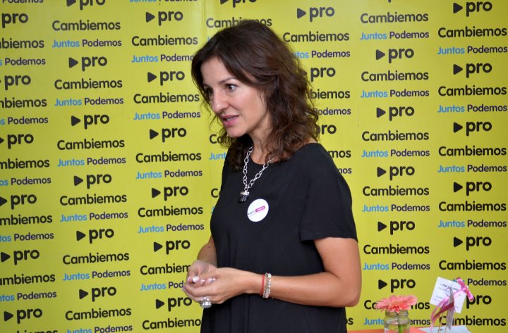 Soledad Acuña, Ministra macrista de Educación en la CABA. Quiere cerrar los Profesorados públicos.