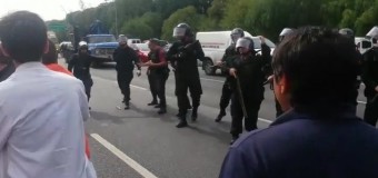 TRABAJADORES – Régimen | La policía macrista golpeó a los científicos y trabajadores del INTI.