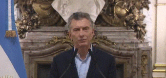 POLÍTICA – Régimen | El mensaje de Macri salió sin sonido en el sitio de la Casa Rosada.