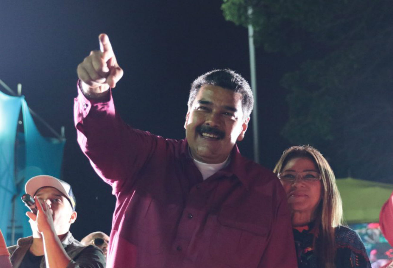 Nicolás Maduro obtuvo una contundente reelección con el 67 % de los votos.