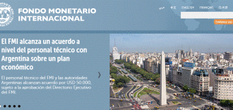 ECONOMÍA – Régimen | Comunicado del FMI por avance contra la Argentina.