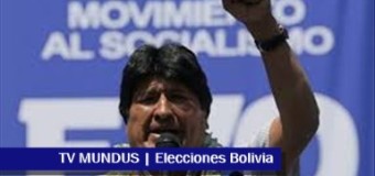 REGIÓN – Bolivia | Confirmaron el claro triunfo electoral de Evo Morales.