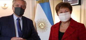 GIRA EUROPEA – Argentina | El Presidente Alberto Fernández se reunió con la Presidenta del FMI.