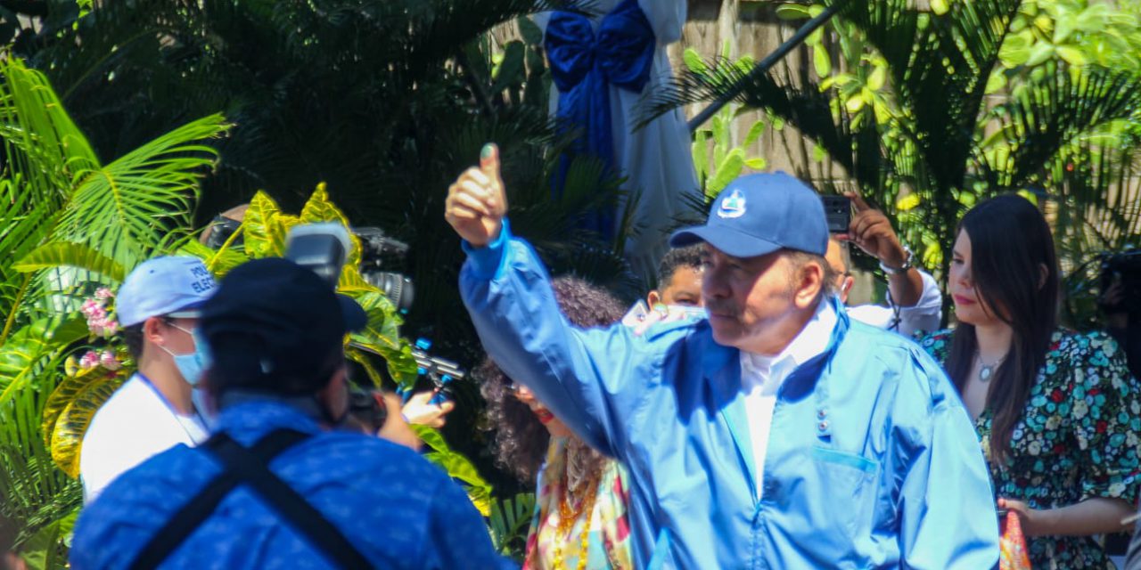 Daniel Ortega. Presidente de Nicaragua.