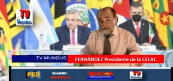 TV MUNDUS – NOTICIAS 348 |  Fernández quedó al frente de la CELAC.