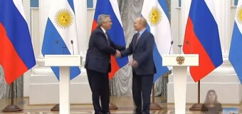 TV DIFERIDO – Gira Presidencial | Conferencia de prensa de Vladimir Putin y Alberto Fernández.