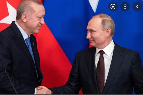 Erdogan (Turquía) y Putin (Rusia).