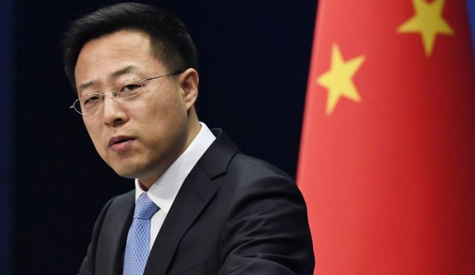 Zhao Lijian, vocero del Ministerio de Relaciones Exteriores de China.