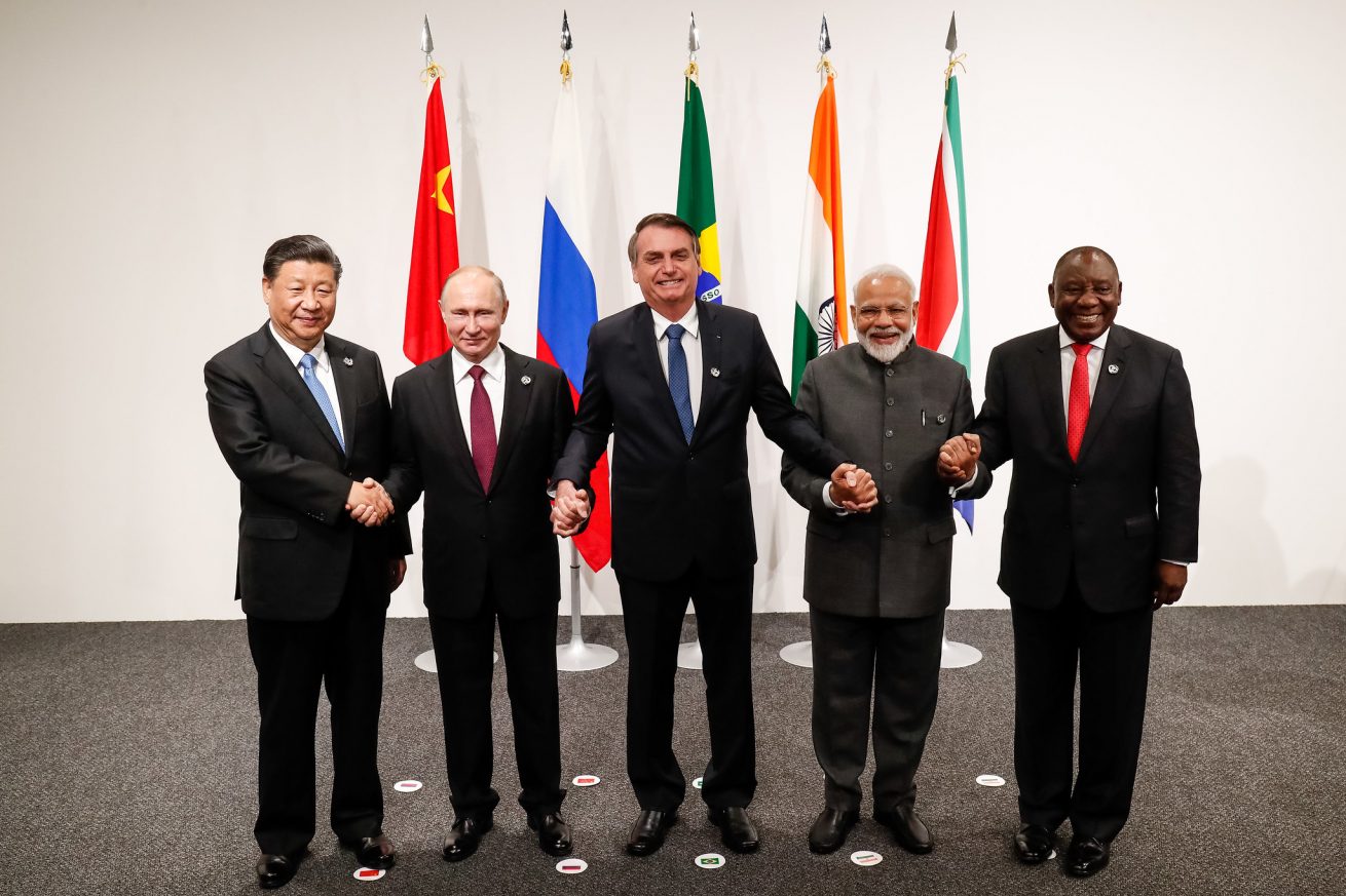 Presidentes del BRICS.