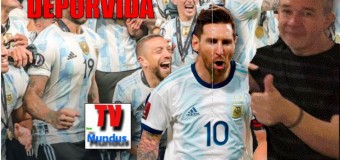 TV MUNDUS – Deporvida 419 |   Contundente goleada de Argentina a Italia. 3-0