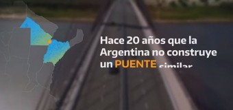 ECONOMÍA – Argentina | El Gobierno tiene más de 5 mil obras públicas en funcionamiento.