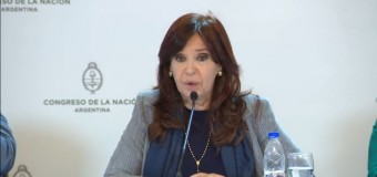 TV DIFERIDO – PERSECUCIÓN POLÍTICA | Cristina Fernández comentó en el Congreso los hechos represivos de la policía de Larreta.