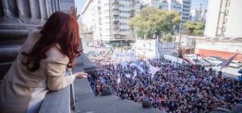 PERSECUCIÓN POLÍTICA | Marchas y actos en todo el país en apoyo a Cristina Fernández.
