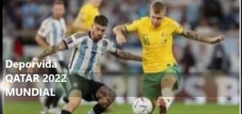 TV MUNDUS – Deporvida 426 |   Argentina le ganó 2 a 1 a Australia y pasó a Cuartos