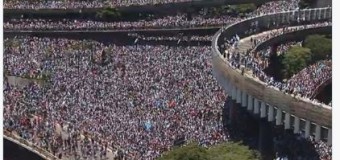 ARGENTINA – Deporvida | Cinco millones de personas agradecieron a los jugadores el Tercer Campeonato Mundial de Fútbol.