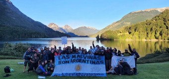 SOBERANÍA | Agrupaciones argentinas acamparon en Lago Escondido, usurpado por un inglés.