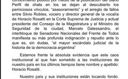 LAWFARE MACRISTA | Senadores y Diputados del Frente de Todos denuncian a Rosatti por connivencia con la oposición.