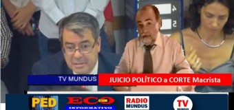 TV MUNDUS – Noticias 370 | Juicio a la Corte. Exposición del Diputado Germán Martínez.
