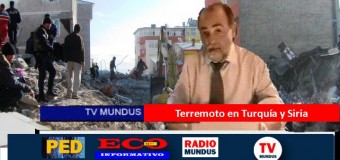 TV MUNDUS – Noticias 379 | Terremoto en Turquía y Siria provoca 40 mil muertos