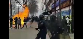 MUNDO – Francia |  Siguen los disturbios en toda Francia por daño de Macron a jubilados.