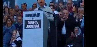 LAWFARE – CORTE SUPREMA | Contundente y multitudinaria marcha a Tribunales en contra de la proscripción de Cristina Fernández.