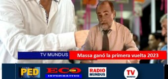 TV MUNDUS – Noticias 397 | El peronismo remontó las PASO y ganó la primera vuelta de las presidenciales.