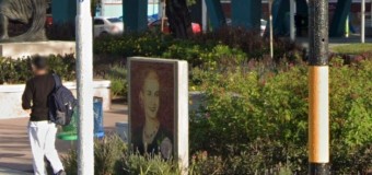 ELECCIONES 2023 – Nazimacrismo | Los nazis atacaron un busto de Evita en Avellaneda.