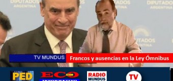TV MUNDUS – Noticias 406 | Francos no explicó las ausencias