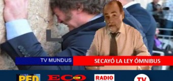 TV MUNDUS – Noticias 414 | SE CAYÓ LA LEY ÓMNIBUS
