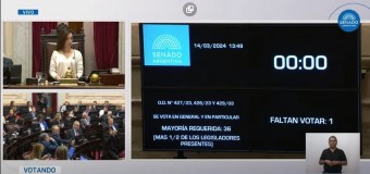 TV DIRECTO |  El Senado debate el nefasto DNU 70/23 de Milei
