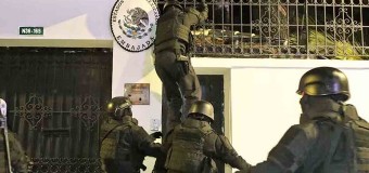 REGIÓN – Ecuador/México | Ecuador invade Embajada de México y rompen relaciones. Secuestraron a Jorge Glas.