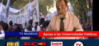 TV MUNDUS – Noticias 420 | Masivas manifestaciones en defensa de las Universidades Públicas.