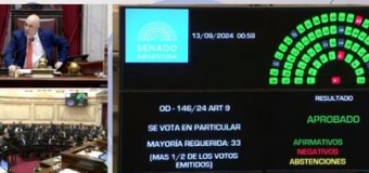 SENADO – Educación | La Cámara alta votó a favor del presupuesto para las universidades.