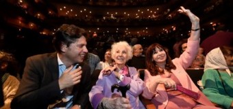 EDITORIAL– Peronismo | Cristina Fernández y Axel Kicillof compartieron acto de Abuelas en busca de acercamiento.